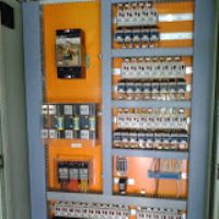 Panel de control de 2 puertas para motores 480v 